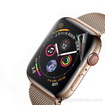 Protetor de tela de hidrogel anti-riscos para Apple Watch 44mm